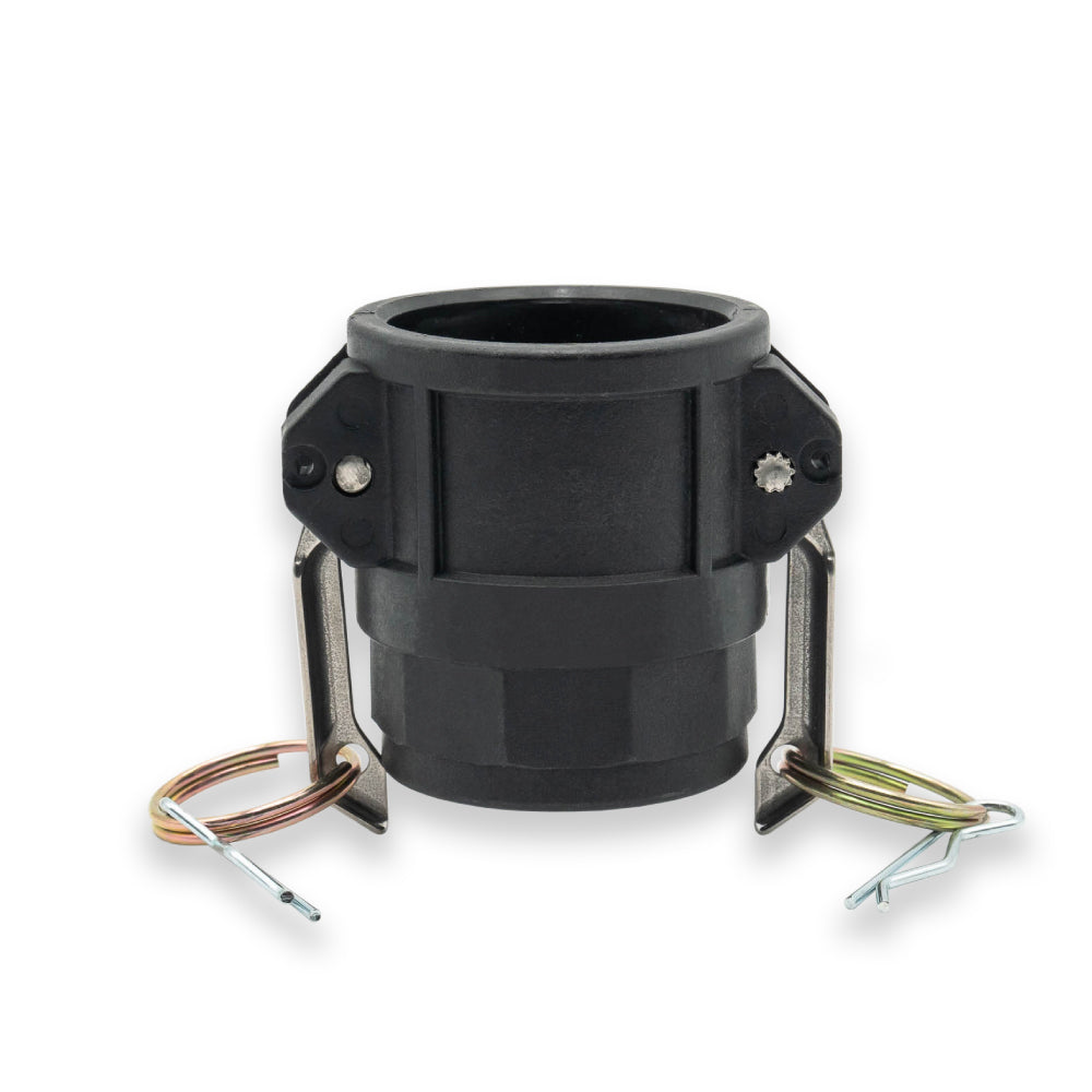1-1/2" Polypropylene Camlock Fitting - Type A Male Adapter X NPT Female