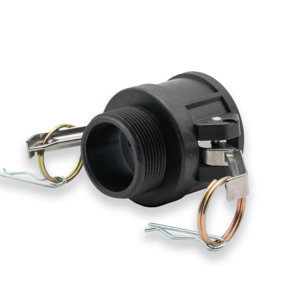 Raccordo A Leva Camlock Tipo D, Parte Femmina - Filettatura Interna 1 1/2" - PN 6...16 Bar - Alluminio Secondo DIN 2828 - Foto 3