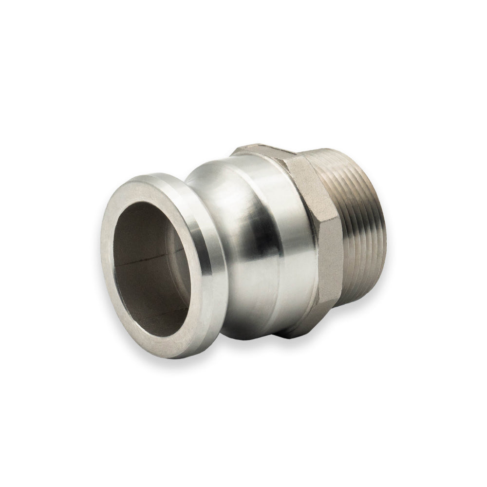 Raccord Rapide Camlock Aluminium, Mâle Adaptateur X Femelle NPT - Lot De 2 Pièces, Neuf