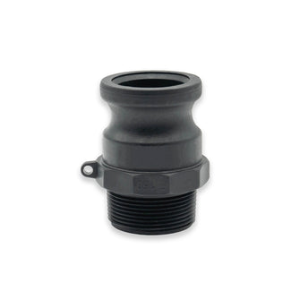 4" Camlock Male x 4" NPT Male Plastic Adapter