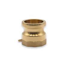 4" Camlock Male x 4" NPT Female Brass Adapter