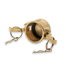 1" Camlock Female Cap Brass