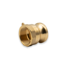 6" Camlock Male x 6" NPT Female Brass Adapter