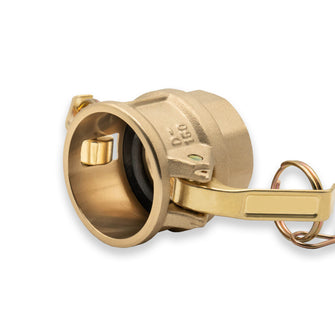 5" Camlock Female x 5" NPT Female Brass Adapter