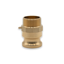 4" Camlock Male x 4" NPT Male Brass Adapter