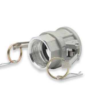 2-1/2" Camlock Female x 2-1/2" NPT Female Aluminum Adapter