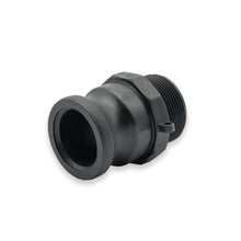 1" Camlock Male x 1" NPT Male Plastic Adapter