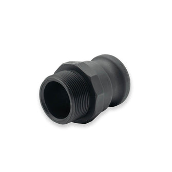 1-1/2" Camlock Male x 1-1/2" NPT Male Plastic Adapter