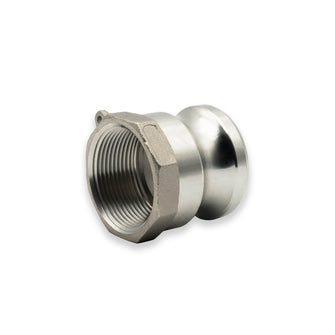 5" Camlock Male x 5" NPT Female Stainless Steel Adapter