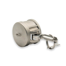 2-1/2" Camlock Female Cap Stainless Steel