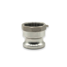 1/2" Camlock Male x 1/2" NPT Female Stainless Steel Adapter