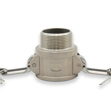 5" Camlock Female x 5" NPT Male Stainless Steel Adapter